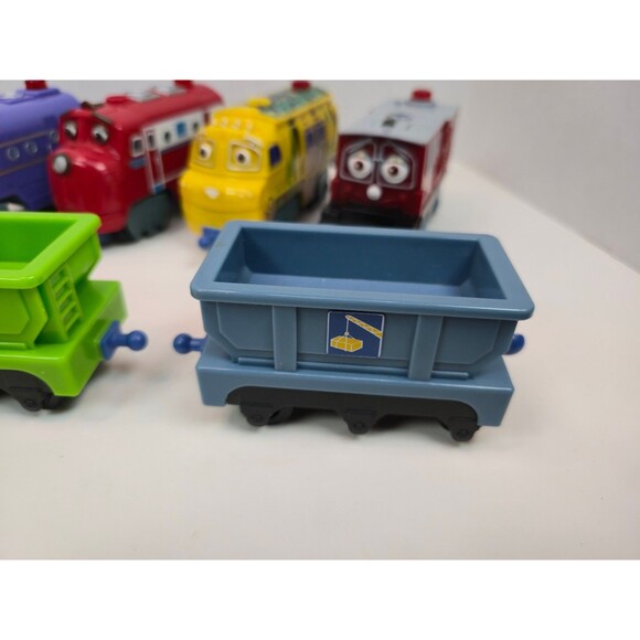 Chuggington Lot Of 8 Learning Curve 2010 Interactive Trains - Untested - Picture 8 of 16